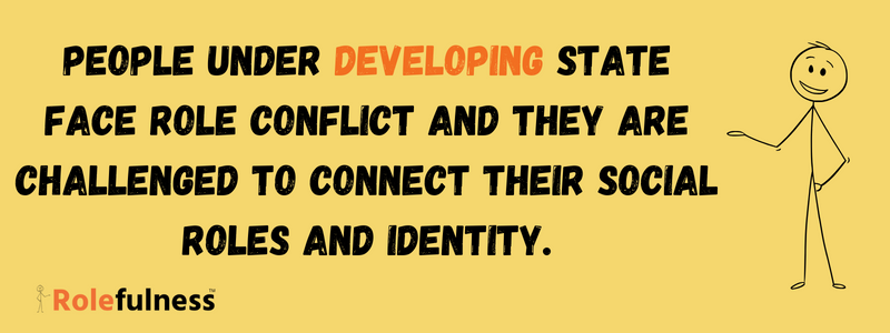 Developing state of rolefulness Developing state of rolefulness
